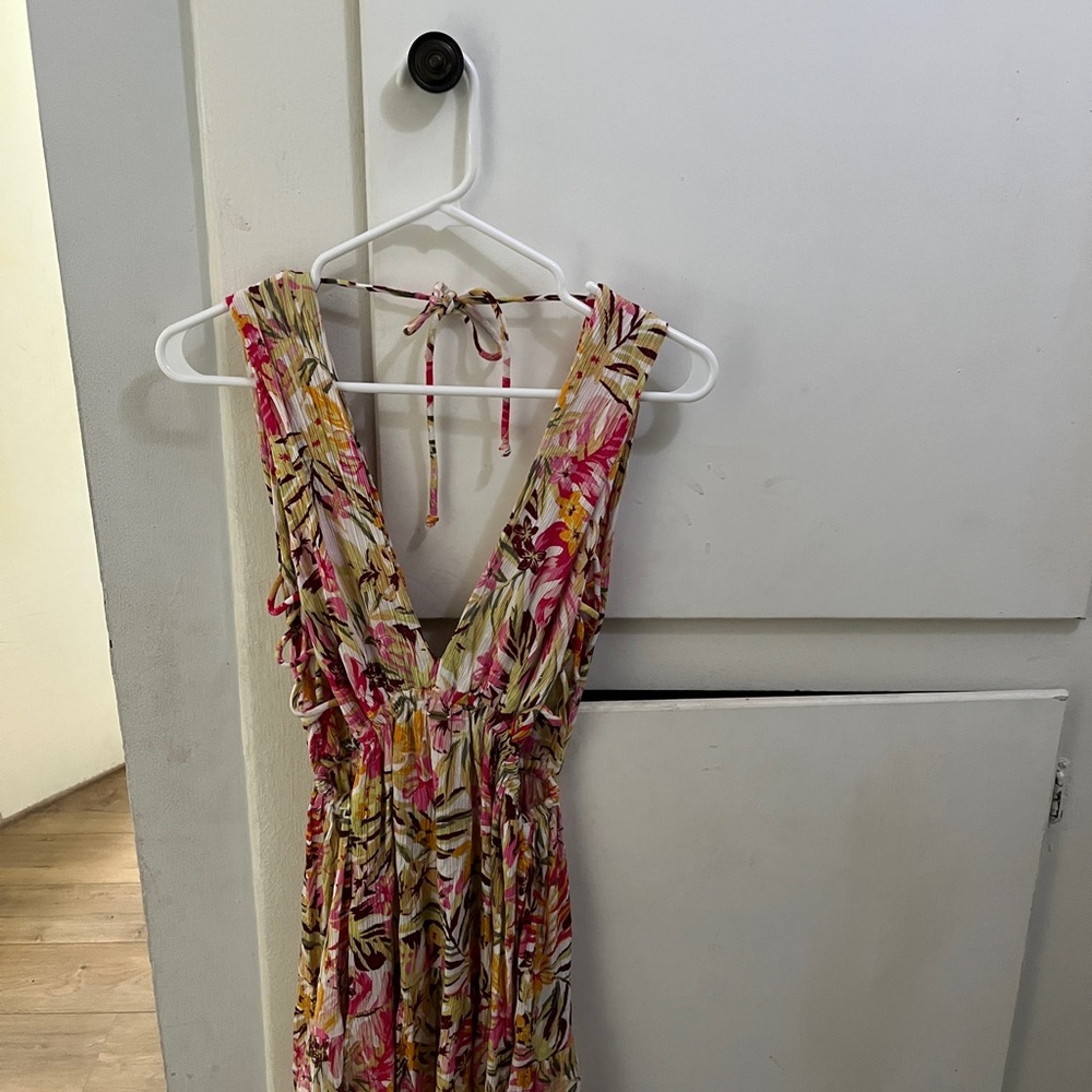 Rip Curl Multicolor Backless Dress